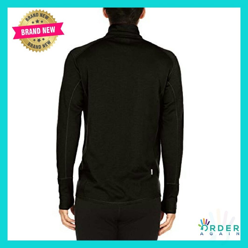 Merino Wool Quarter Zip Pullover Midlayer Warm Versatile Classic - Picture 3 of 8